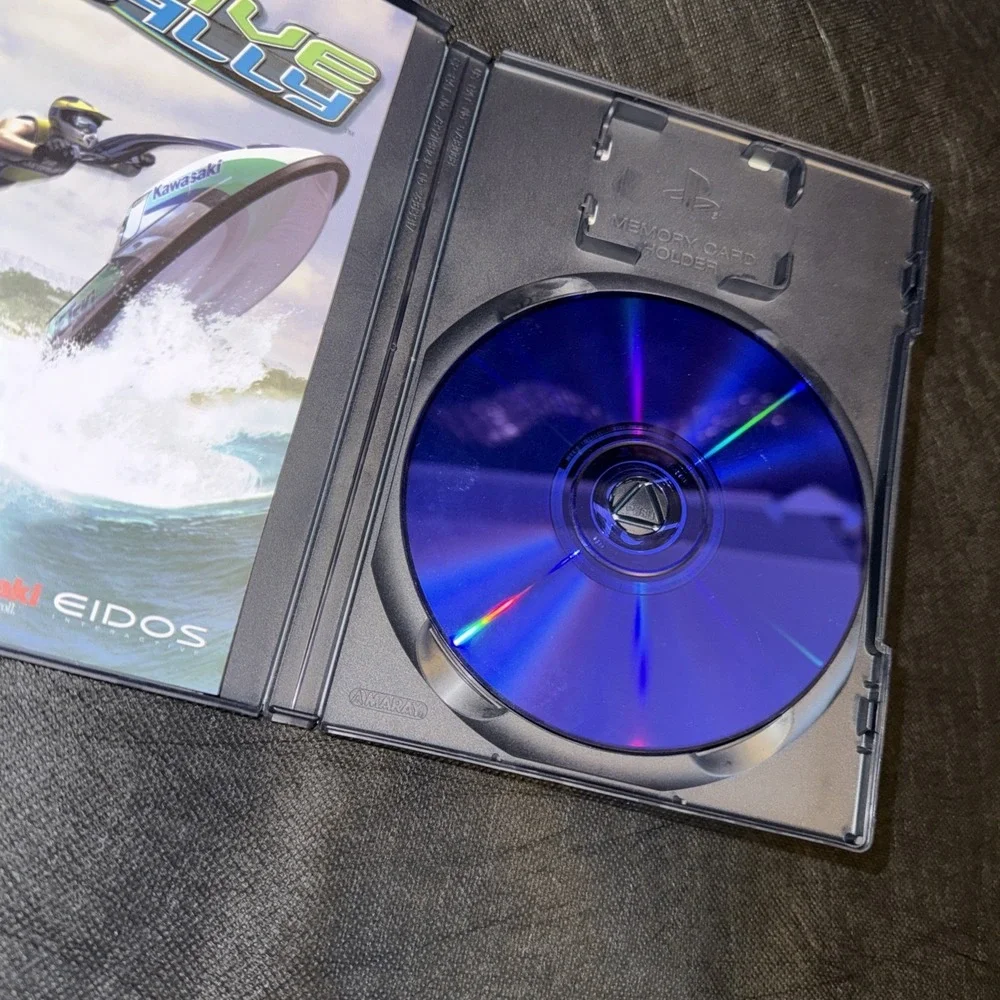 Wave Rally Sony PlayStation‎ 2 (PS2) 2001 with Manual Rated E For Everyone
